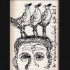 'Der Vogelschuetzer' - Tuscheskizze - 14 x 10 cm - 01.04.14 
